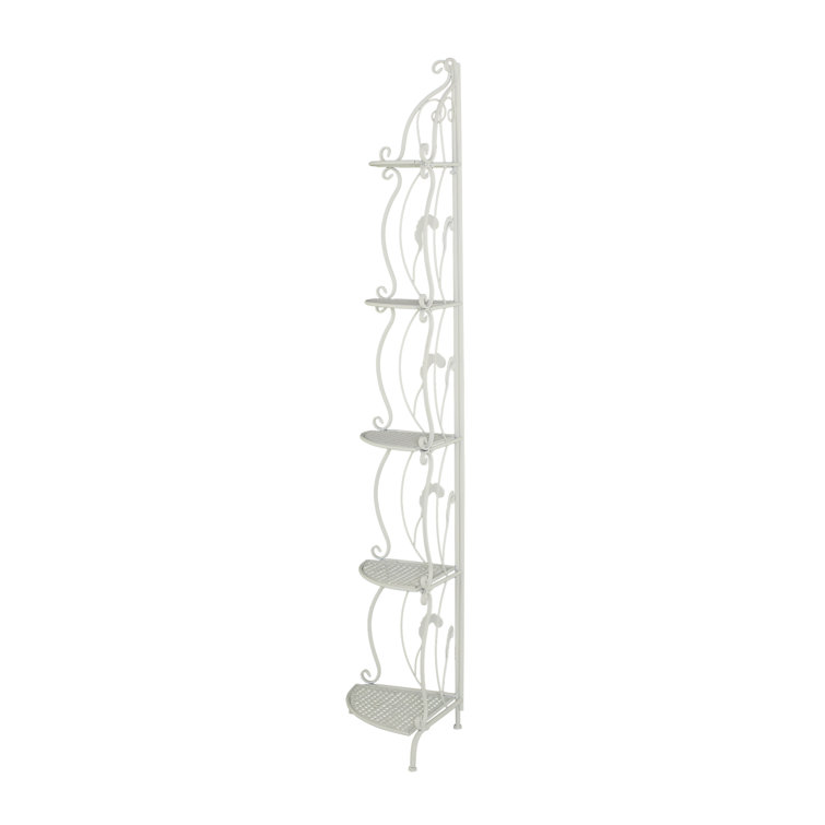 White corner bakers discount rack